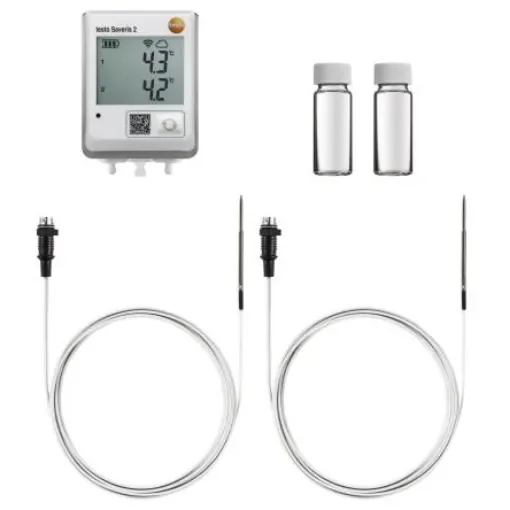 Testo Saveris 2 - Fridge monitoring kit Temperature Data Logger, Wi-Fi, 2 Input Channel(s) - 0572 2103 product image