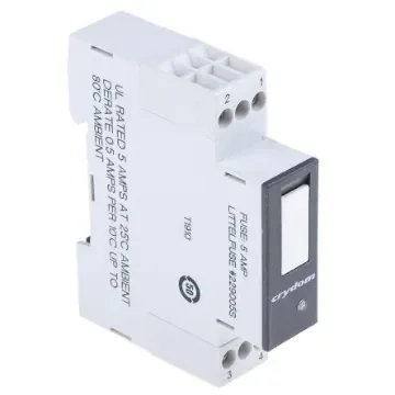 Sensata Crydom GMS Series Solid State Relay, 5 A rms Load, DIN Rail Mount, 280 V ac Load, 32 V dc Control - 84130105 product image