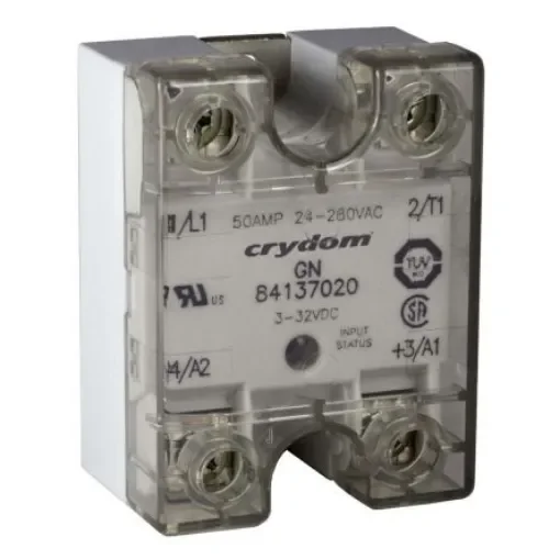 Sensata Crydom GN Series Solid State Relay, 25 A rms Load, Panel Mount, 660 V ac Load, 32 V dc Control - 84137110 product image