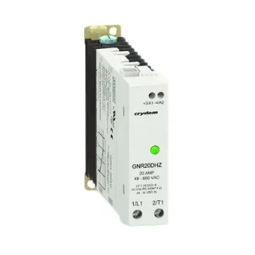Sensata Crydom GNR Series Solid State Relay, 20 A rms Load, DIN Rail Mount, 600 V rms Load, 32 V dc Control - GNR20DHZ product image
