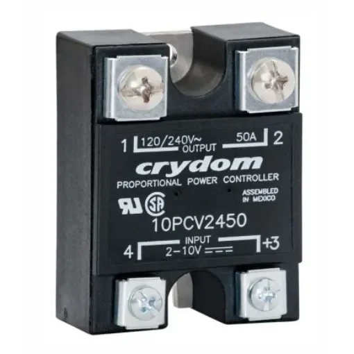Sensata Crydom PCV Series Series Solid State Relay, 15 A Load, Panel Mount, 280 Vrms Load, 10 V dc Control - 10PCV2415 product image