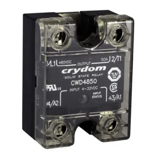 Sensata Crydom CW Series Solid State Relay, 90 A rms Load, Panel Mount, 660 V ac Load, 32 V dc Control - CWD4890 product image
