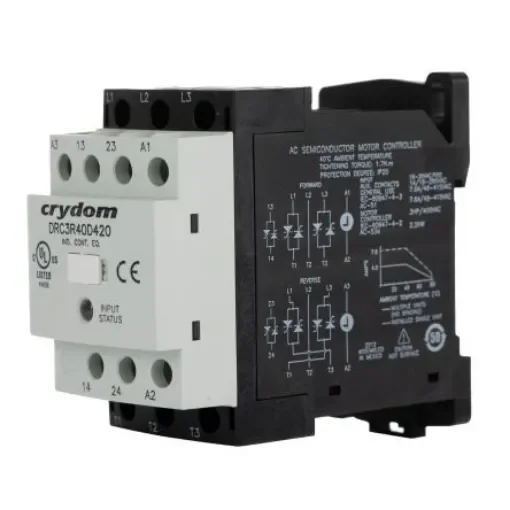 Sensata Crydom DRC Solid State Contactor, 3-Pole - DRC3R40D420 product image