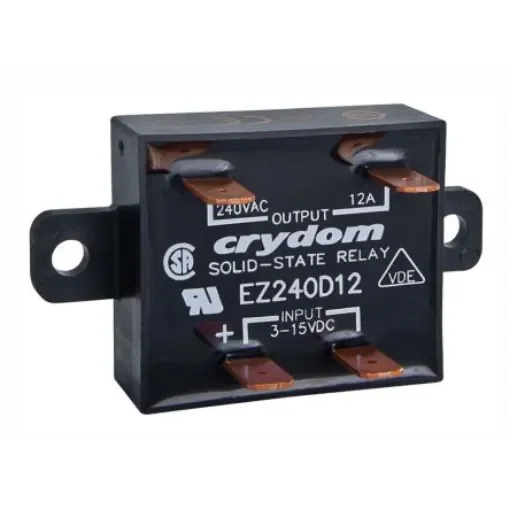 Sensata Crydom EZ Series Solid State Relay, 12 A rms Load, Panel Mount, 280 Vrms Load, 15 V dc Control - EZ240D12 product image