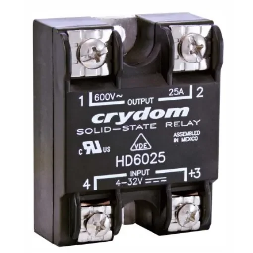 Sensata Crydom H12 Series Solid State Relay, 90 A Load, Panel Mount, 530 V rms Load, 32 V dc Control - H12D4890K product image