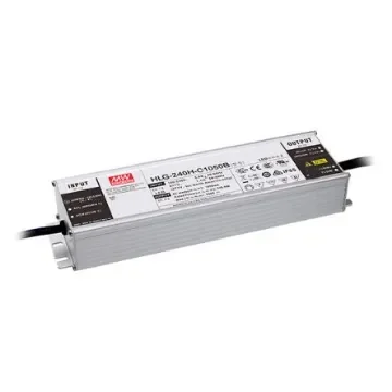 MEAN WELL LED Driver, 89 to179V Output, 250W Output, 1.4A Output, Constant Current Dimmable - HLG-240H-C1400B product image