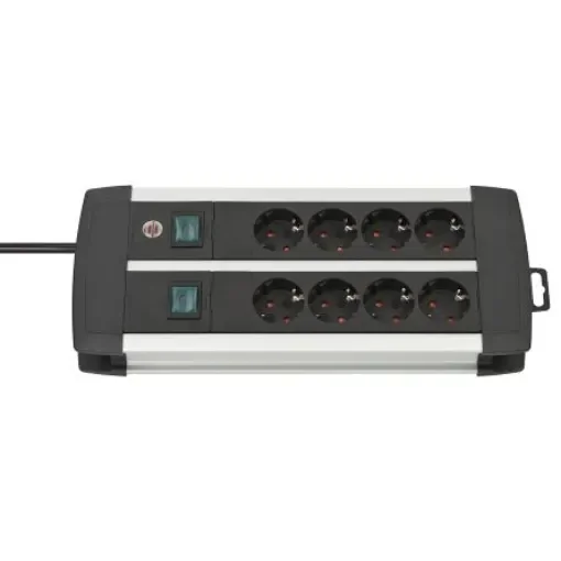 brennenstuhl 3m 8 Socket Extension Lead, IP20 - 1391000908 product image