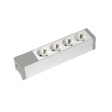 Legrand NF Socket 4 Gang Trailing Socket, No, 16A - 0 734 01 product image