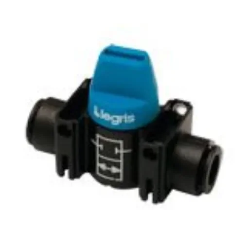 Legris Pneumatic Relay Pneumatic Manual Control Valve 7910 Series, 2.5mm, III B - 7910 12 00 product image