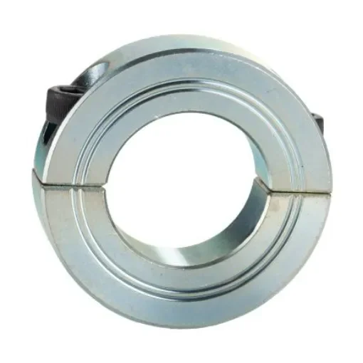 RS PRO Shaft Collar, Two Piece, Clamp Screw, Bore 30mm, OD 54mm, W 15mm, Stainless Steel 304 - 145644 product image