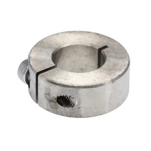 RS PRO Shaft Collar, One Piece, Clamp Screw, Bore 20mm, OD 40mm, W 15mm, Stainless Steel 304 - 145675 product image