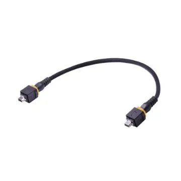 HARTINGHARTING Mini PushPull, 3m Cat6a, Black Type A Plug to Male Type A Plug Male, Terminated PVC Sheath - 33483434806030 product image