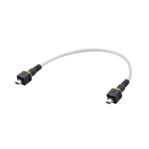 HARTING33483535A21XXX, 400mm, Grey ix Industrial to Male ix Industrial Male, Terminated Polyurethane Sheath - 33483535A21004 product image