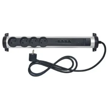 Legrand 1.5m 4 Socket Type E - French Extension Lead - 0 503 95 product image