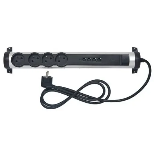 Legrand 1.5m 4 Socket Type E - French Extension Lead - 0 503 95 product image