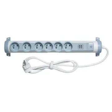 Legrand 1.5m 6 Socket Type E - French Extension Lead - 0 503 92 product image