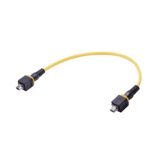 HARTINGHARTING Mini PushPull, 2m Cat6a, Black Type A Plug to Male Type A Plug Male, Terminated PVC Sheath - 33483434805020 product image