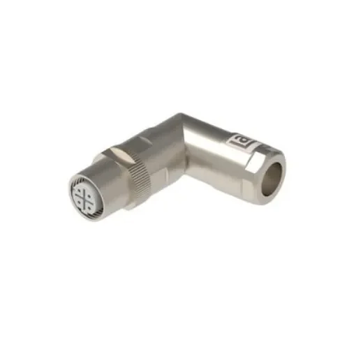 Lumberg Automation M12 Crimp Rail Series Ethernet Connector, Cable, Cat5 Angled - 935093007 RM12C-FASV4D-CAT5 product image