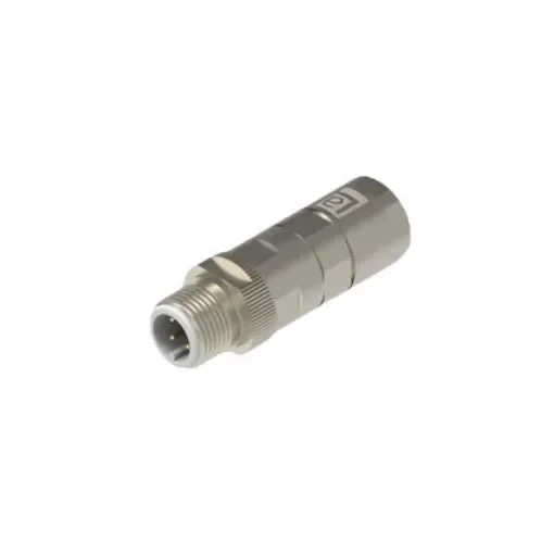Lumberg Automation Industrial Circular Connectors, 4 Contacts, Cable, M12 Connector, Plug, Male, IP67, M12 Crimp Rail - 935092001 RM12CMSSV4A product image