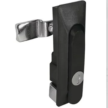 RS PRO Black Cabinet Lock, 28.5mm Panel-to-Tongue, 25 x 100mm Cutout, Key Unlock - 1461813 product image