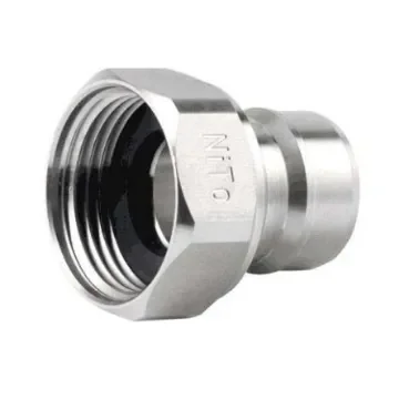 Nito Hose Connector, Straight Threaded Coupling, BSP 1in 1in ID, 25 bar - 74610A3 product image