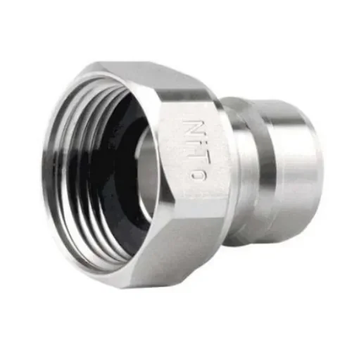 Nito Hose Connector, Straight Threaded Coupling, BSP 1in 1in ID, 25 bar - 74610A3 product image