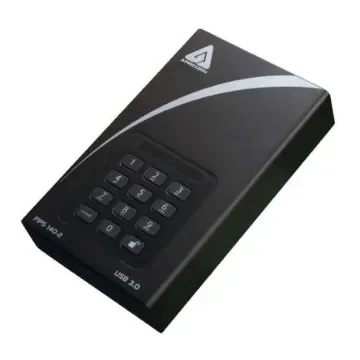 Apricorn Aegis Padlock DT 2 TB External Portable Hard Drive - ADT-3PL256F-2000EMEA product image