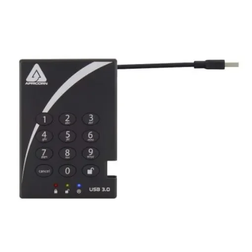 Apricorn Aegis Bio 3 2 TB External Portable Hard Drive - A25-3PL256-2000 product image