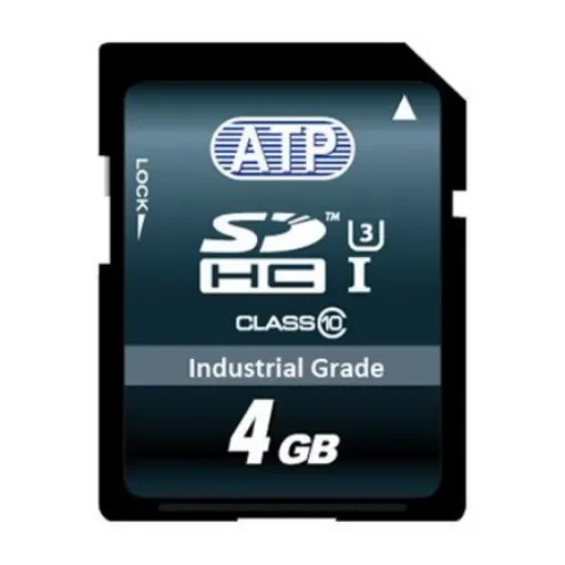 ATP 4 GB Industrial SDHC SD Card, Class 10, UHS-1 U1 - AF4GSDI-WADXM product image