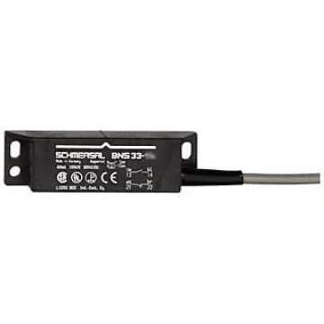 Schmersal BNS 33 Series Magnetic Non-Contact Safety Switch, 24V dc, Reinforced Thermoplastic Housing, NO/NC, Cable - BNS33-12ZG-2187-10 product image