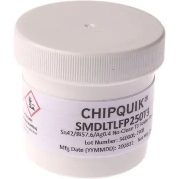 CHIPQUIK SMD LTLF Lead Free Solder Paste, 250g Tub - SMDLTLFP250T3 product image