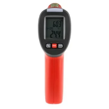 RS PRO RS-8662 IR Thermometer, -50°C Min, +260°C Max, ±1 % Accuracy, °C and °F Measurements - 1469087 product image