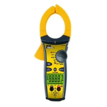 Ideal Industries 61-775 Clamp Meter, 1kA dc, Max Current 1kA ac CAT III 1000 V, CAT IV 600 V product image