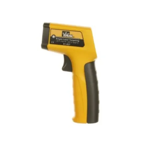 Ideal Industries 61-827 Infrared Thermometer, -20°C Min, +400°C Max, °C and °F Measurements product image