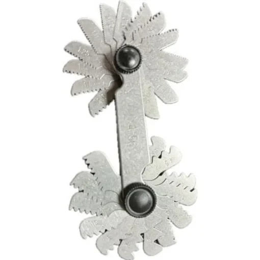 RS PRO, 28 Blades Thread Pitch Gauge, Metric thread type - 148053 product image