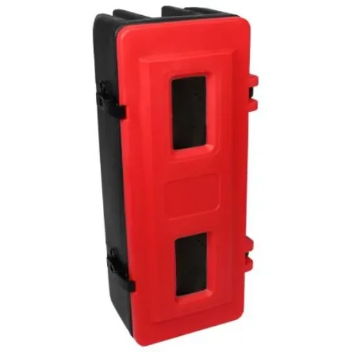 Fire Extinguisher Cabinet, Black, Red - FBEC1 product image