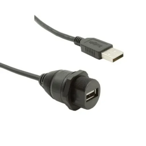 Bulgin USB 3.0, Female USB A to Male USB A, 300mm - PXP0023/A/0M30/A product image