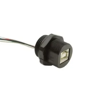 Bulgin USB 2.0, Female USB B to Flying Leads, 250mm - PXP0023/B/0M25/FL product image