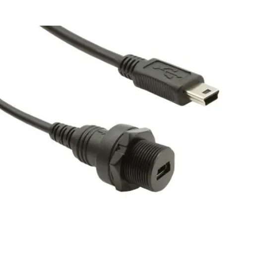 Bulgin USB 2.0, Female USB to Male USB, 1m - PXP0025/MB/1M00/MB product image