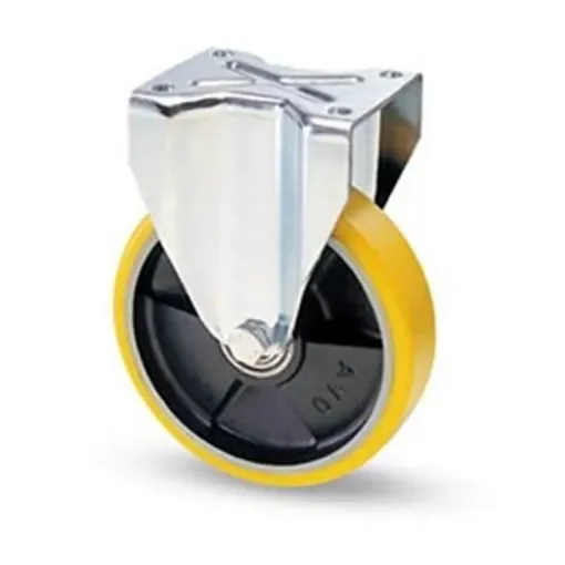 RS PRO Fixed Castor Wheel, 250kg Capacity, 100mm Wheel - 149191 product image