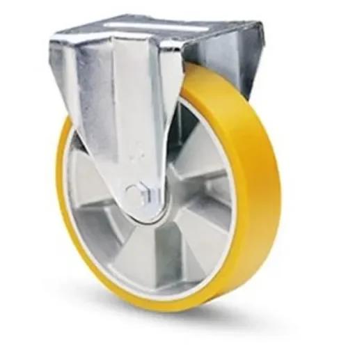 RS PRO Fixed Castor Wheel, 170kg Capacity, 125mm Wheel - 149198 product image