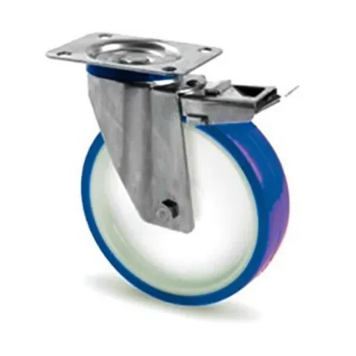 RS PRO Swivel Castor Wheel, 120kg Capacity, 100mm Wheel - 149223 product image