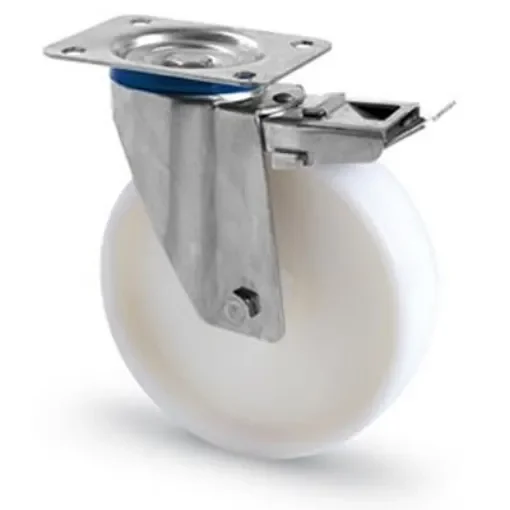 RS PRO Swivel Castor Wheel, 300kg Capacity, 200mm Wheel - 149232 product image