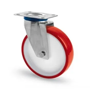 RS PRO Swivel Castor Wheel, 170kg Capacity, 125mm Wheel - 149249 product image