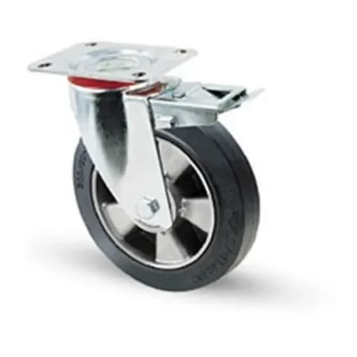 RS PRO Swivel Castor Wheel, 300kg Capacity, 160mm Wheel - 149276 product image