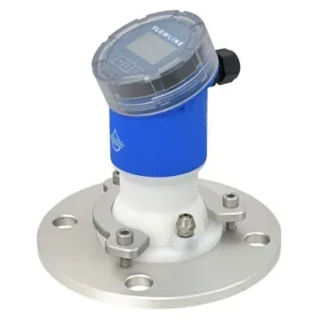 Flowline LR85 Series Radar Level Sensor, Modbus Output, Flange Mount, Polybutylene Terephthalate Body - LR85-0351 product image