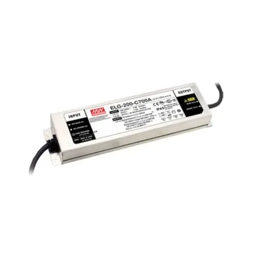 MEAN WELL LED Driver, 343V Output, 200W Output, 700mA Output, Constant Current Dimmable - ELG-200-C700-3Y product image
