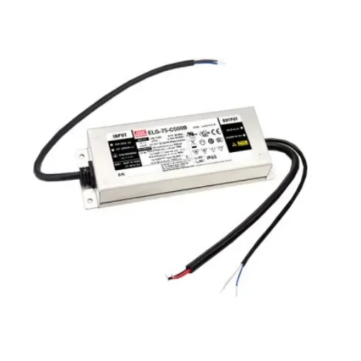 MEAN WELL LED Driver, 71V Output, 75W Output, 1.05A Output, Constant Current Dimmable - ELG-75-C1050DA-3Y product image