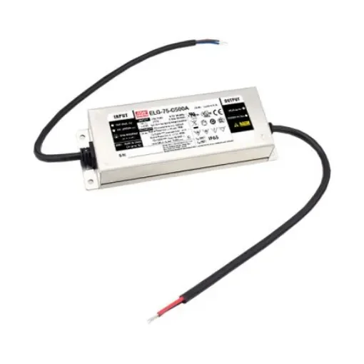 MEAN WELL LED Driver, 214V Output, 75W Output, 350mA Output, Constant Current Dimmable - ELG-75-C350 product image