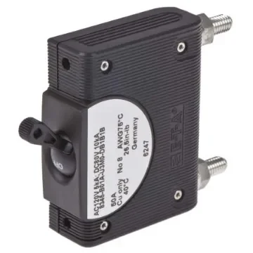 ETA 1P Pole Panel Mount Isolator Switch - 50A Maximum Current, IP00, IP40 - 8345-B01A-U3M0-DB1B1B-50A-V product image